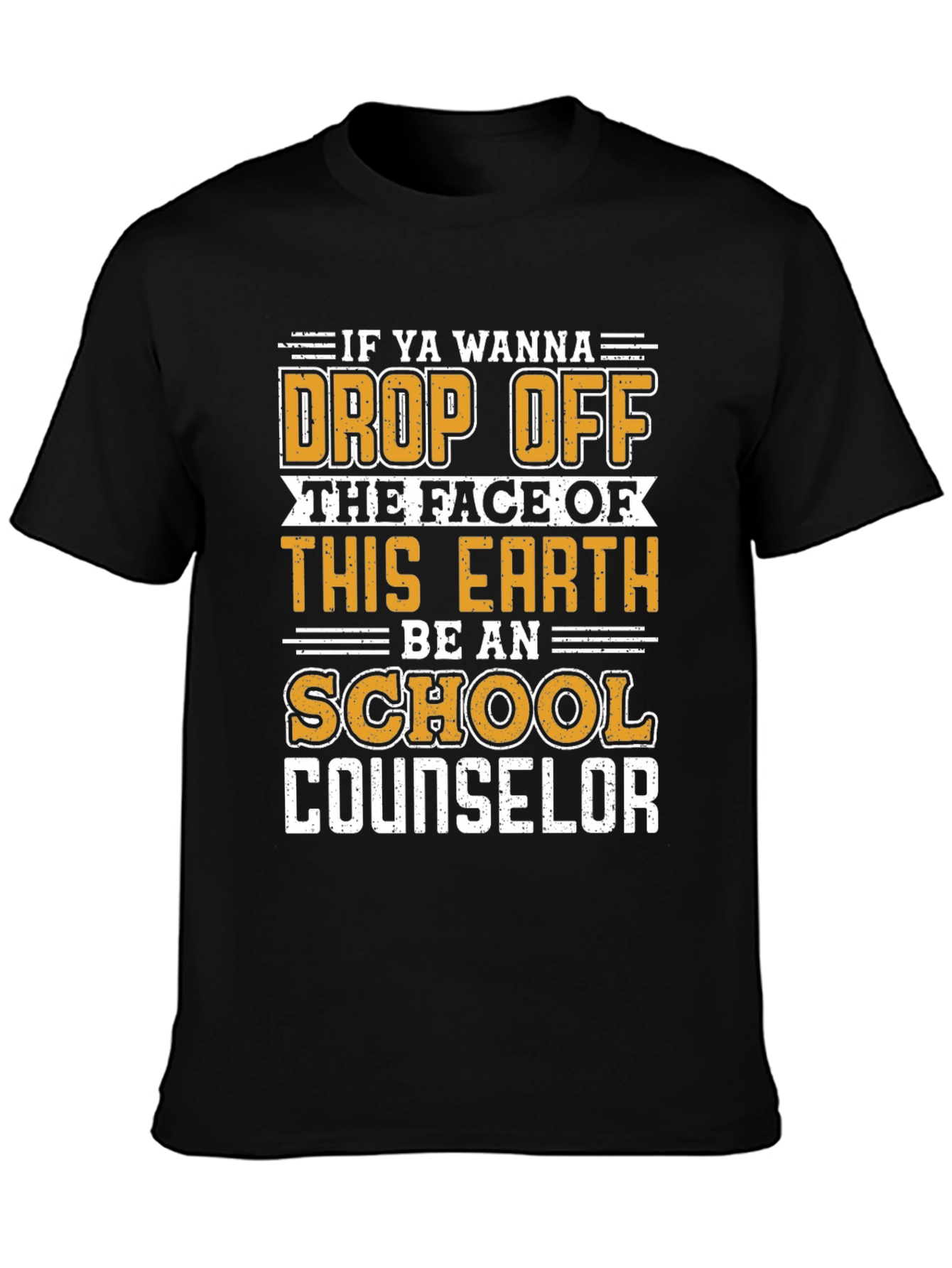 School Counselor Graphic Tee - Funny Quote