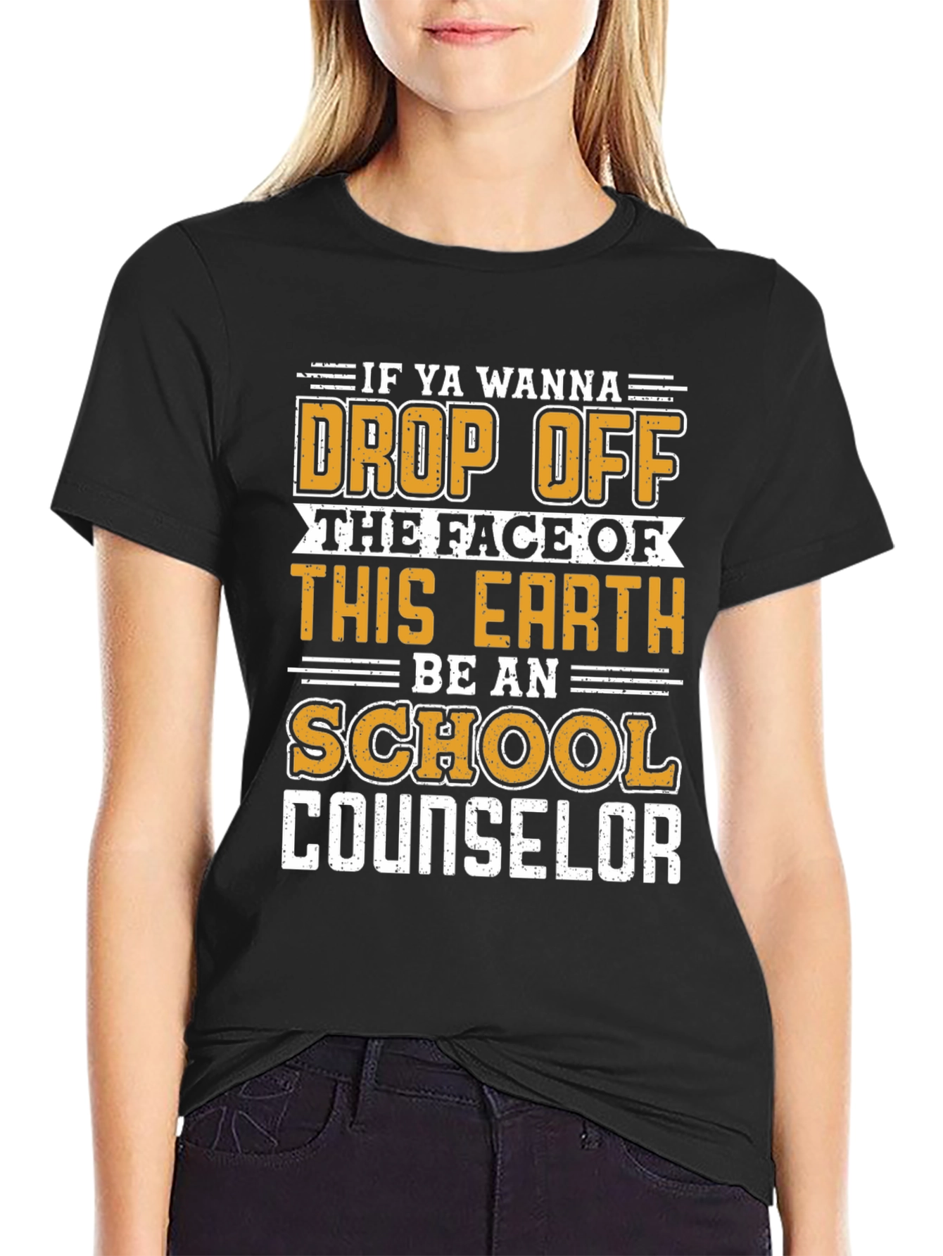 School Counselor Graphic Tee - Funny Quote