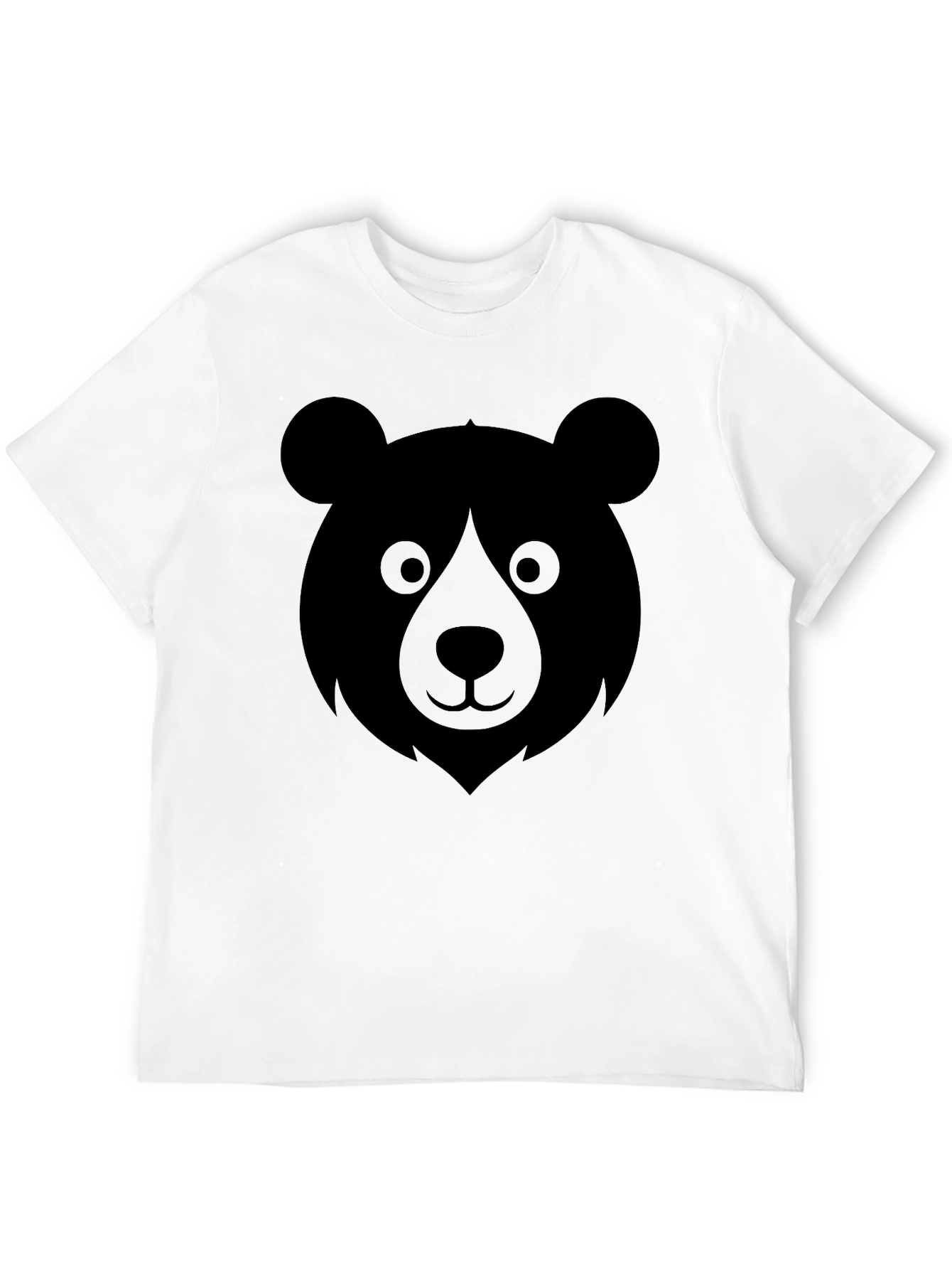 Cool Bear Graphic Black T-Shirt for Casual Wear