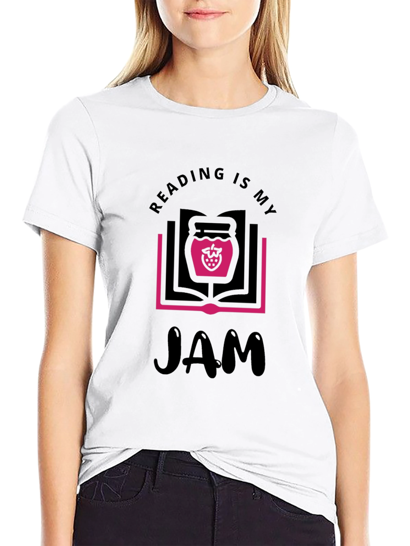 Reading is My Jam Graphic Tee