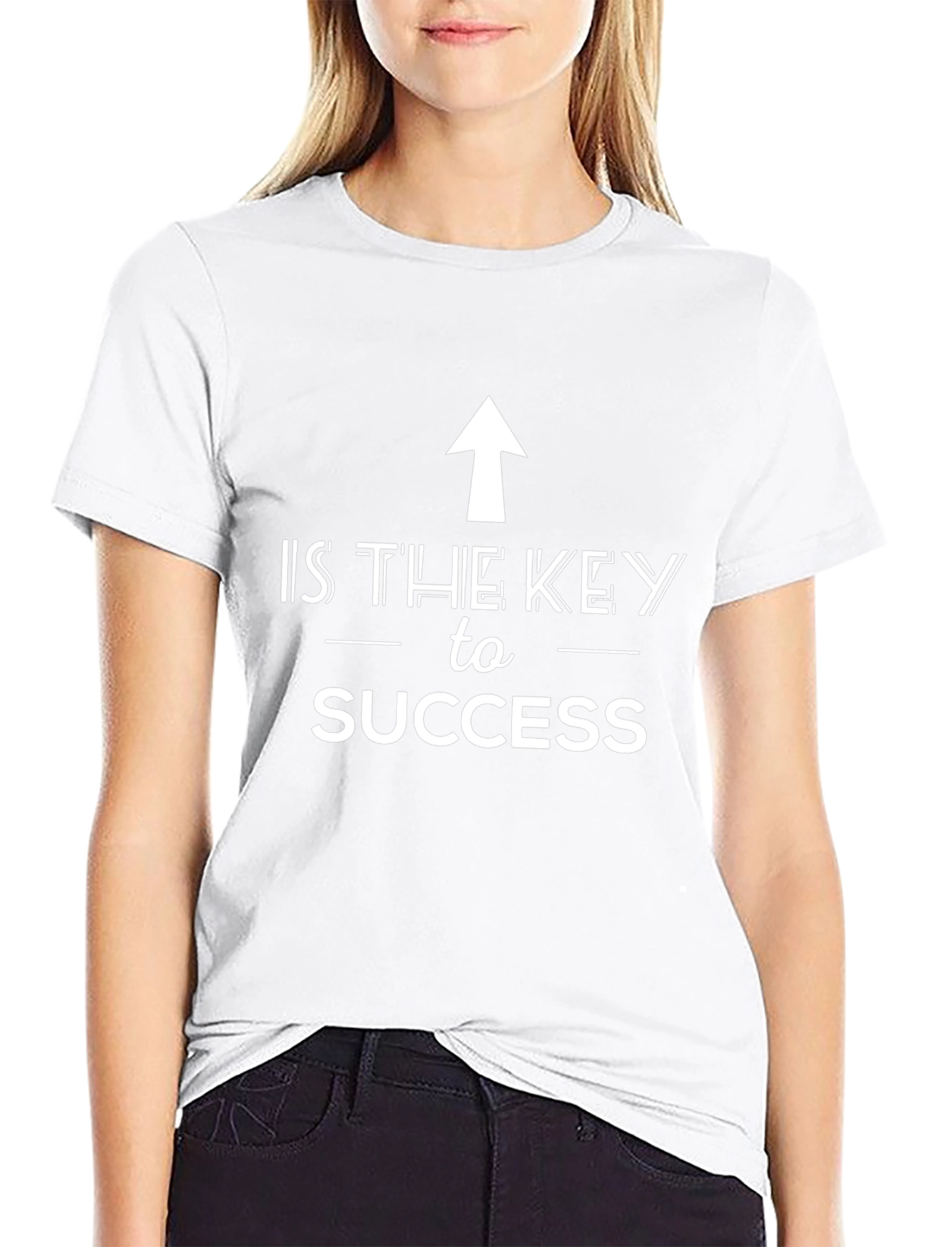 Success Graphic Black T-Shirt