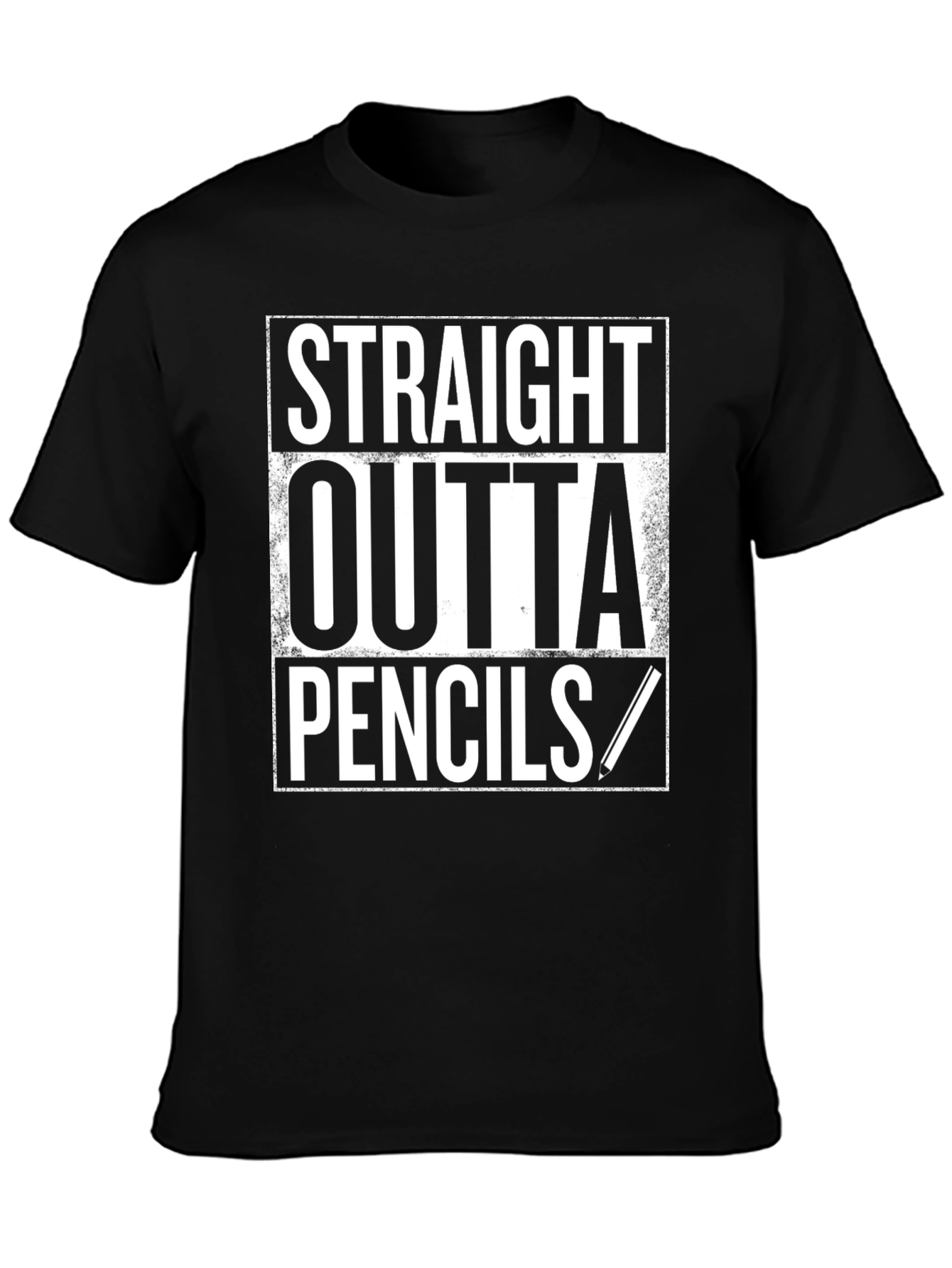 Straight Outta Pencils Graphic Tee