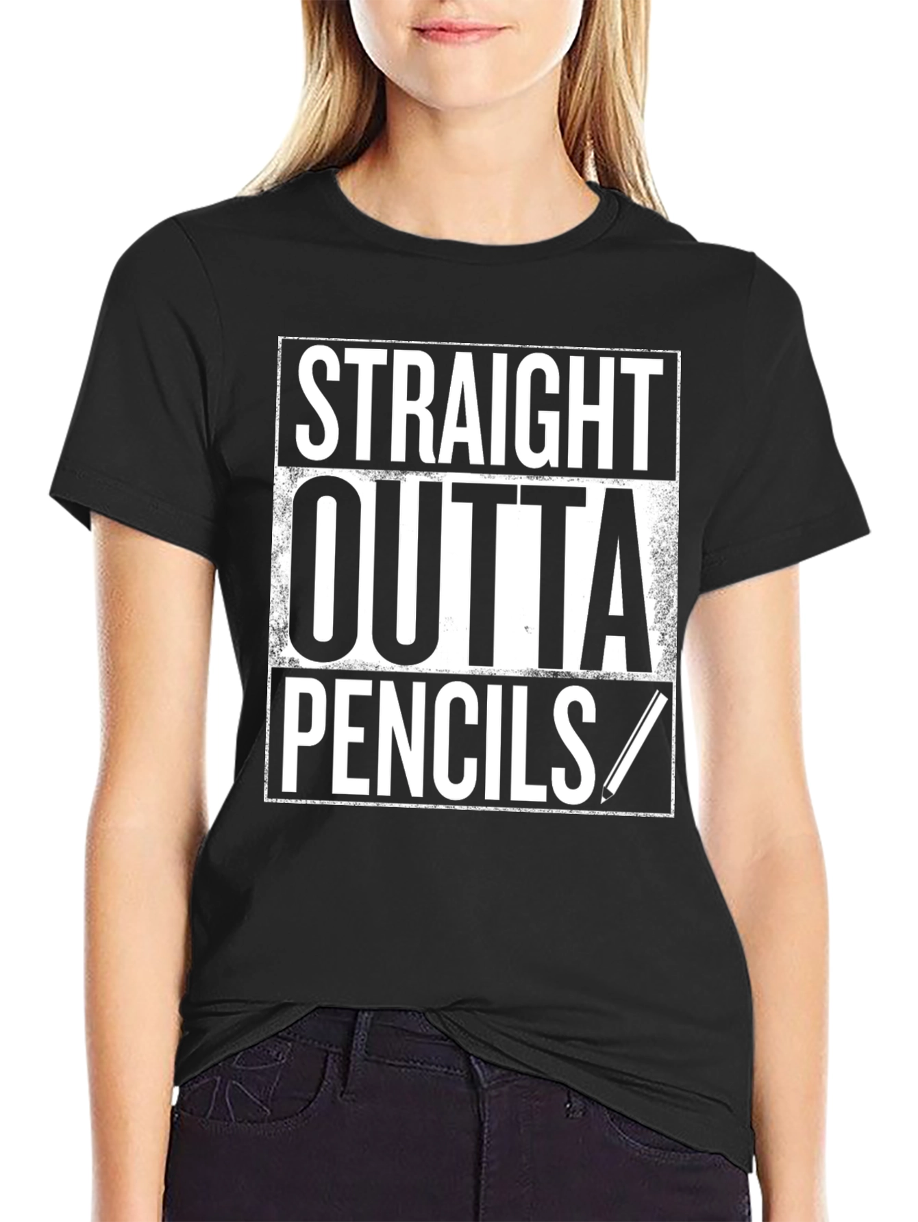 Straight Outta Pencils Graphic Tee