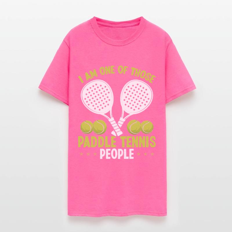 Paddle Tennis Match One of those Paddle People