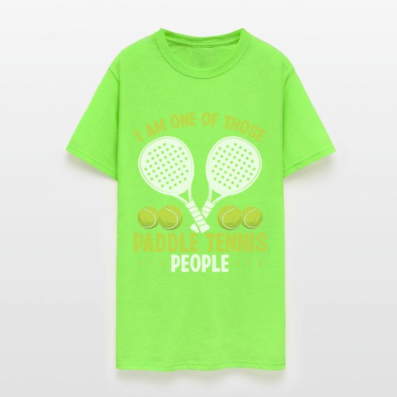 Paddle Tennis Match One of those Paddle People