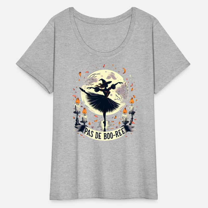 Pas De BOO Rée Funny Ballet Witch Halloween Dancer