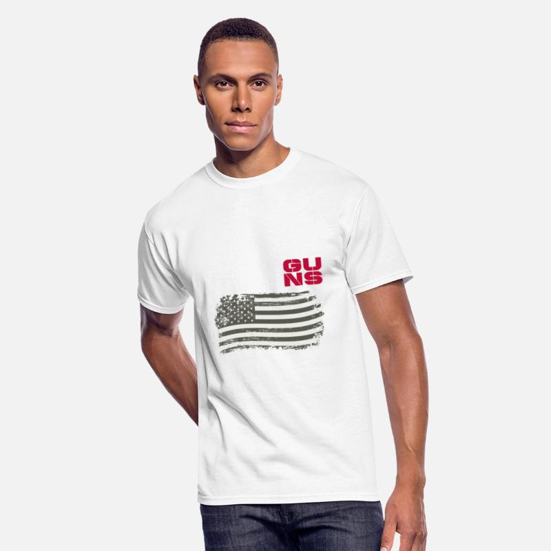 Patriotic American Flag Bourbon Bacon Guns Freedom