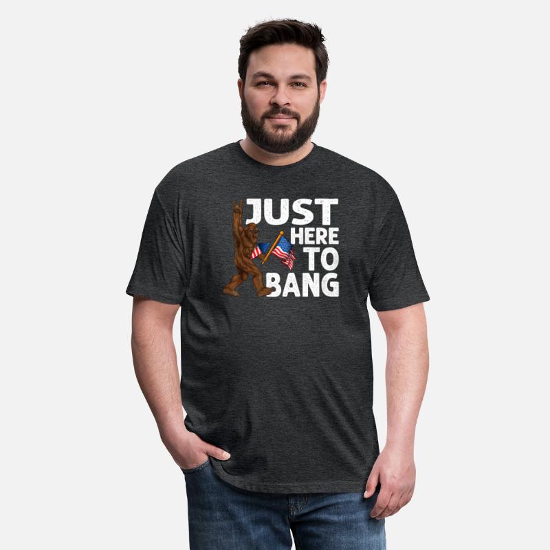 Patriotic Sasquatch Just Here To Bang Bigfoot 4Th