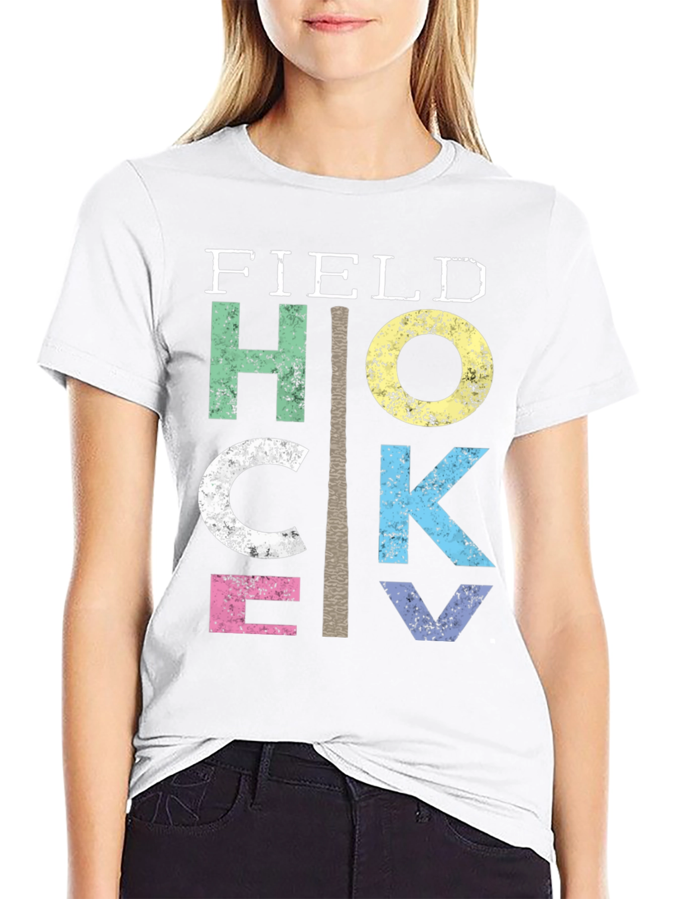 Field Hockey Graphic Tee - Unique Design