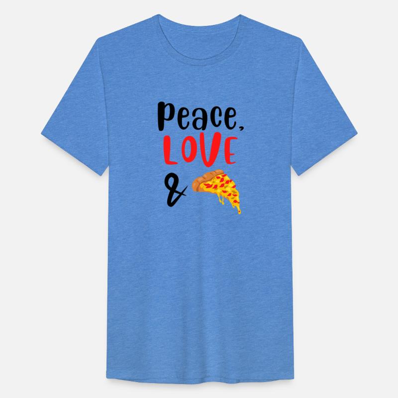 Peace Love and Pizza Slice