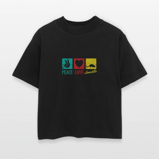 Peace Love Armadillo Mammal USA