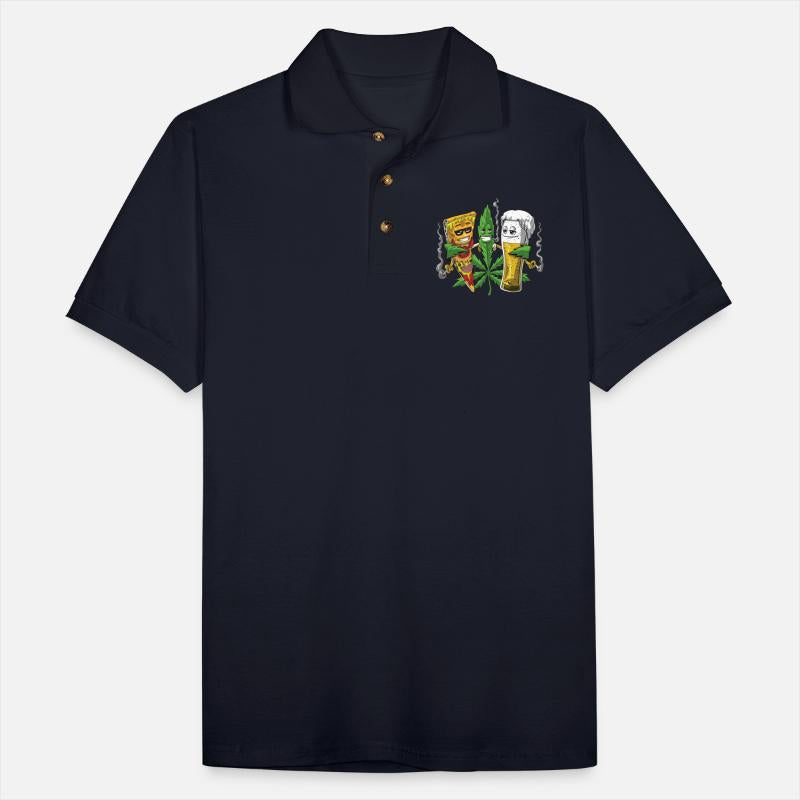 Pizza, beer & hemp chill - Funny