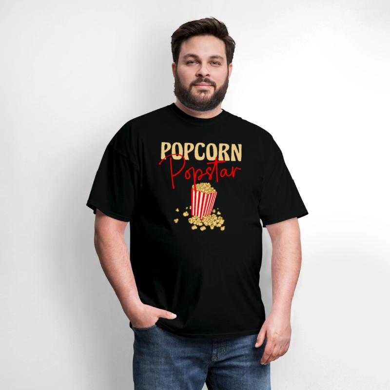 Popcorn Popstar Food Foodie Popcorn Lover