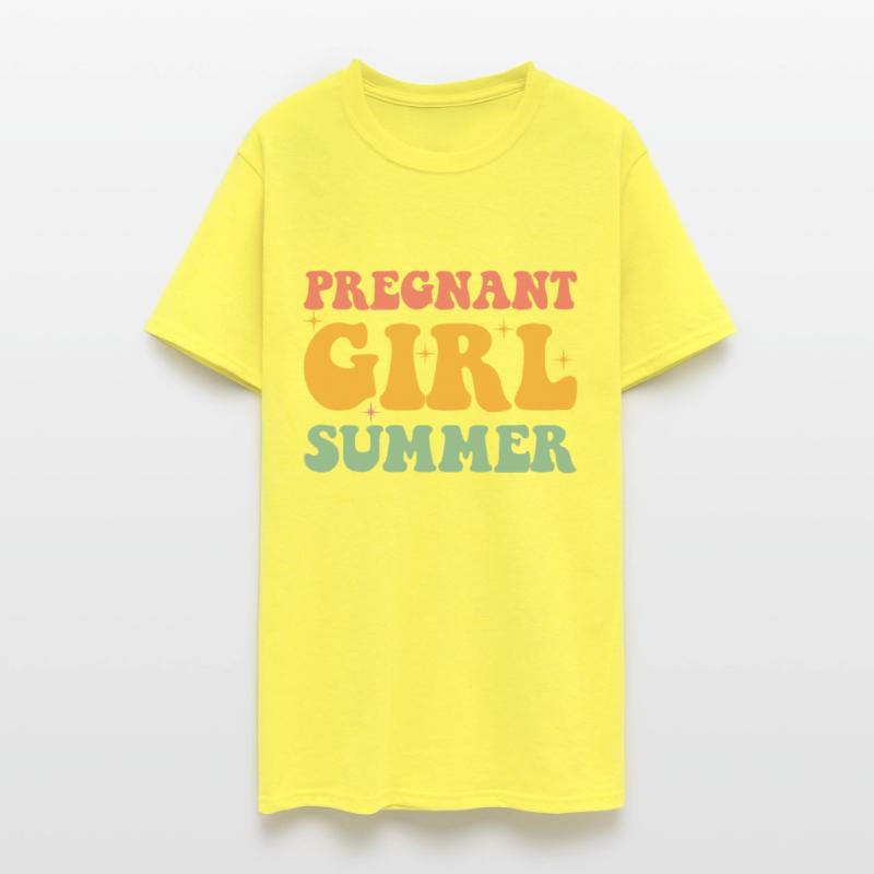 Pregnant Girl Summer Baby Shower Pregnancy Reveal