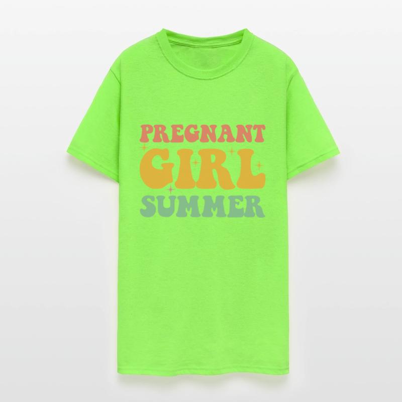 Pregnant Girl Summer Baby Shower Pregnancy Reveal