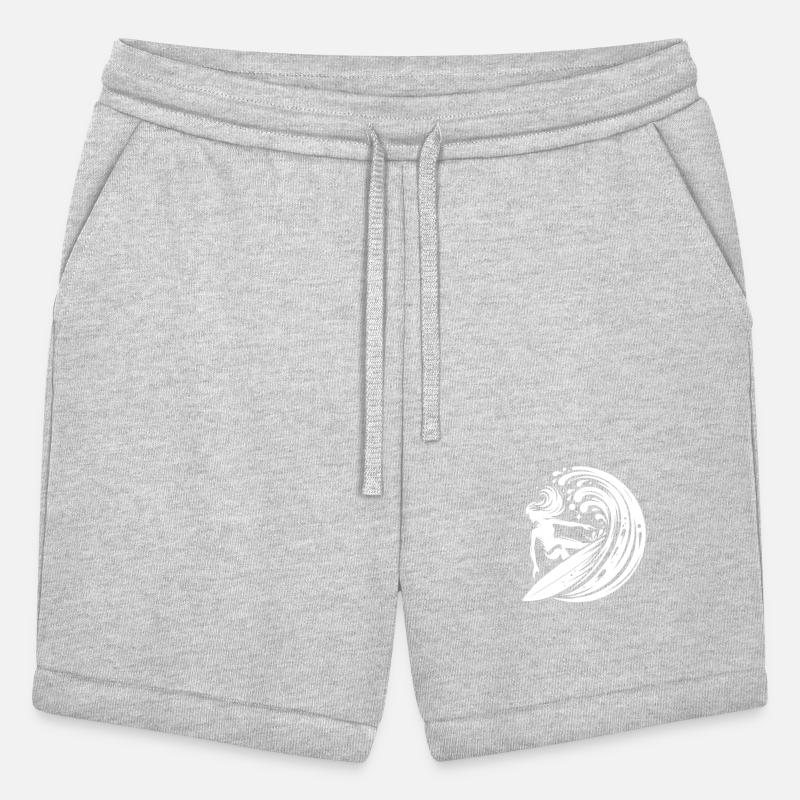 Pretty Surfer Surfing In A Big Wave