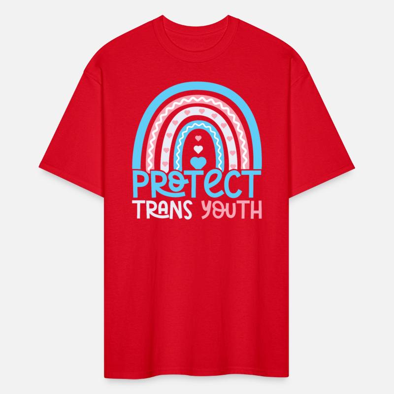 Protect Trans Youth Rainbow Transgender LGBT Pride