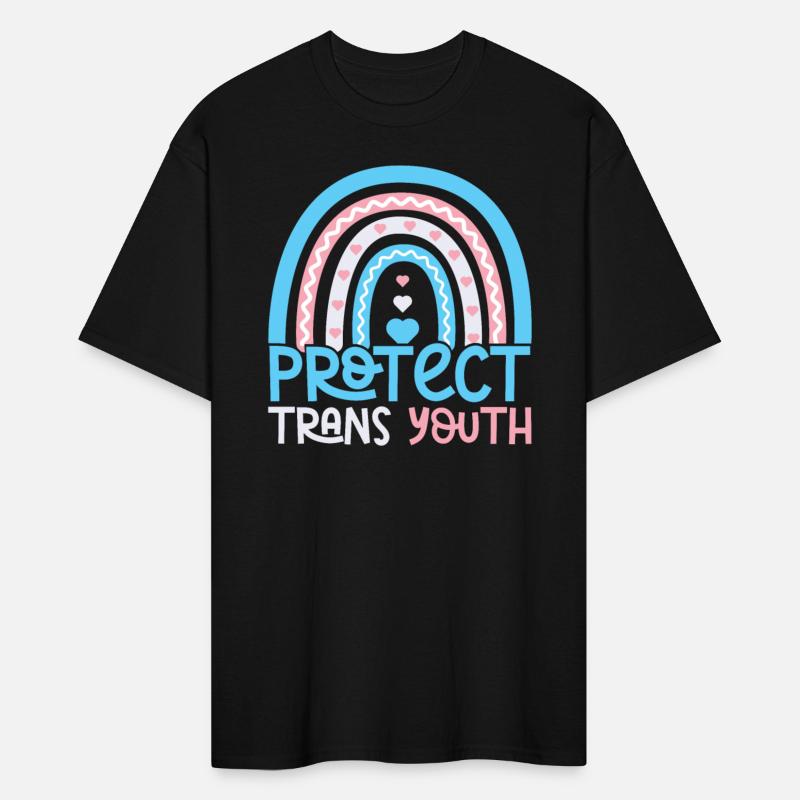 Protect Trans Youth Rainbow Transgender LGBT Pride