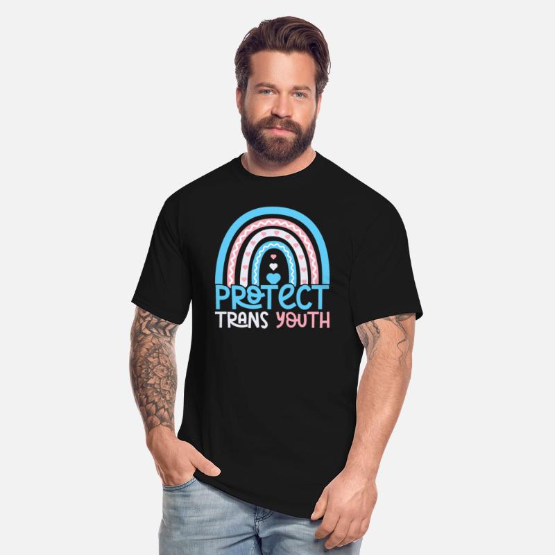 Protect Trans Youth Rainbow Transgender LGBT Pride