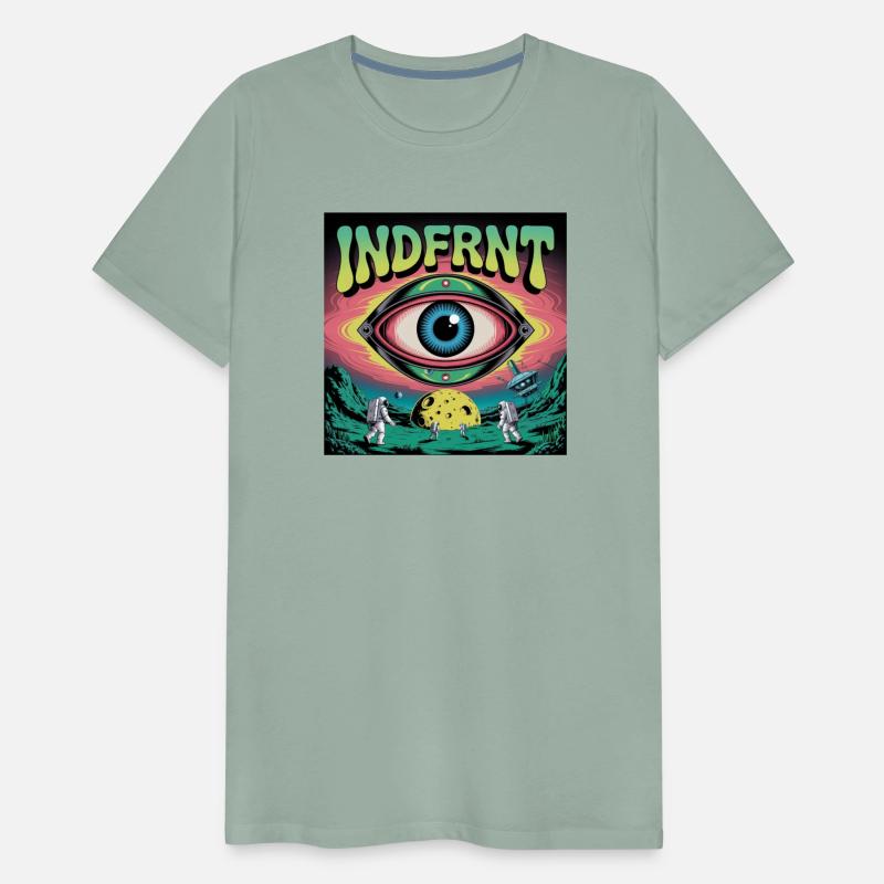 Psychedelic Space Eye – Trippy Cosmic Poster Art