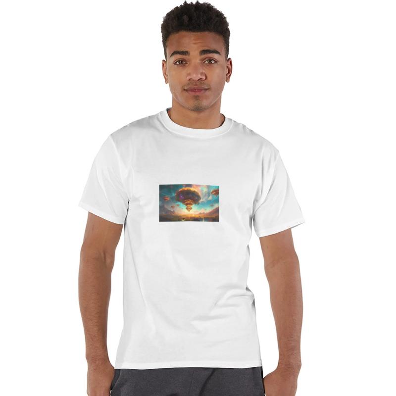 "Psychedelic Wonderland: Trippy Landscape Art"