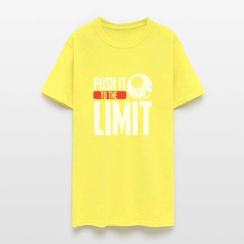 Push It To The Limit Workout Weightlifting Gym