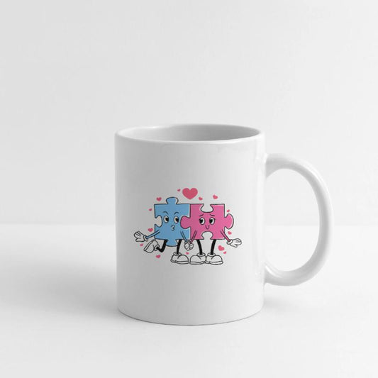 Puzzle Piece Couple Lovers