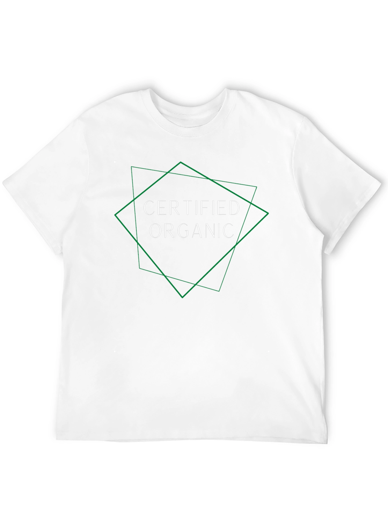 Certified Organic Graphic T-Shirt - Black