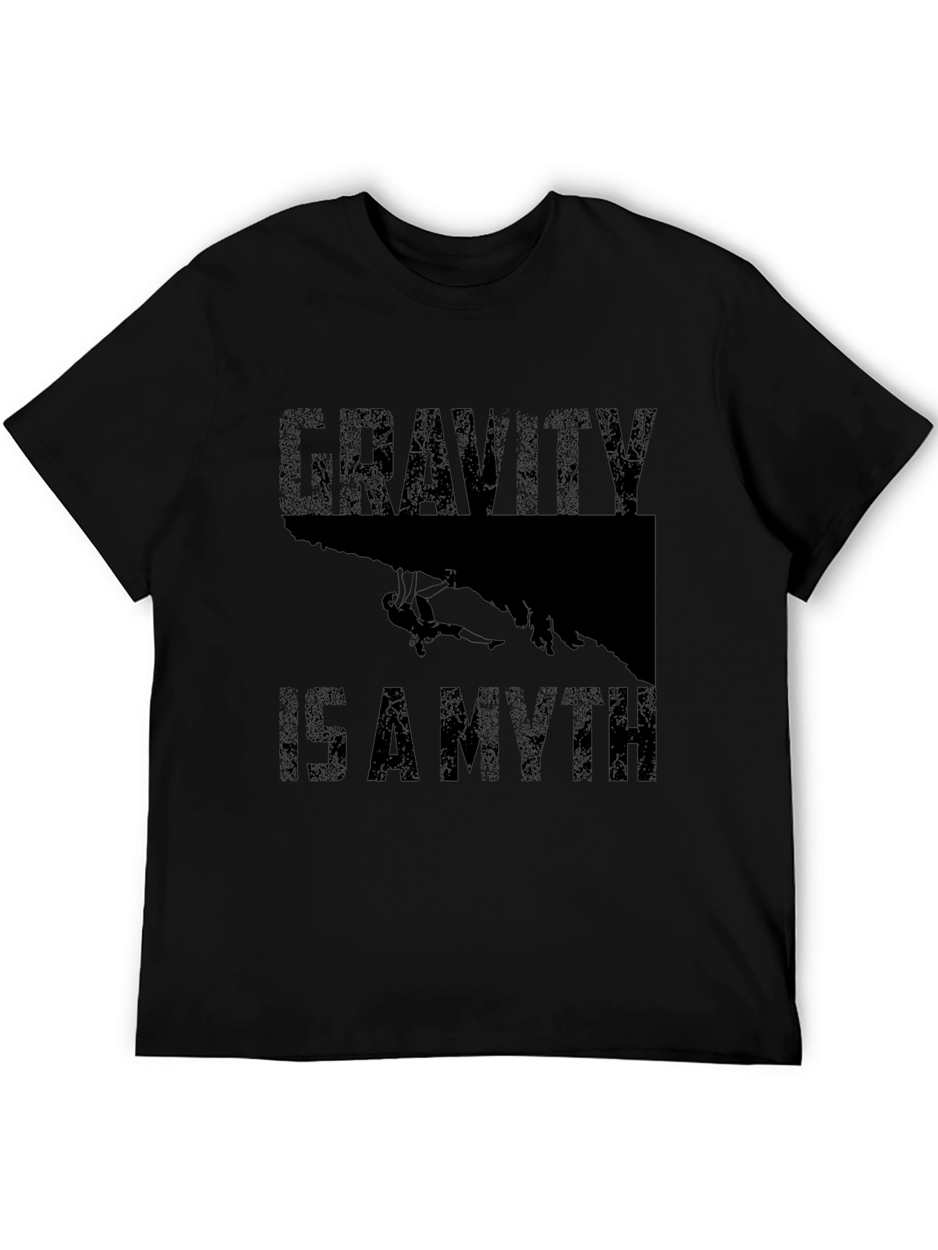 Gravity Is A Myth Climbing T-Shirt