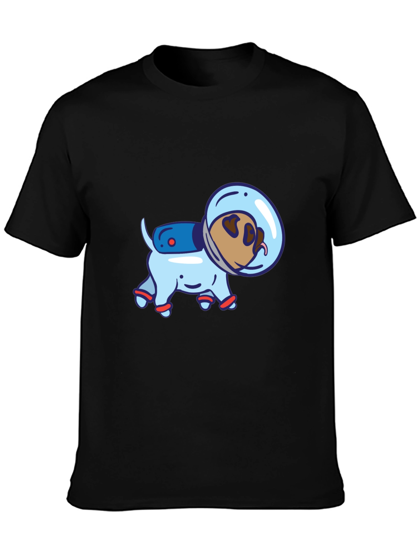 Dog Astronaut Graphic T-Shirt