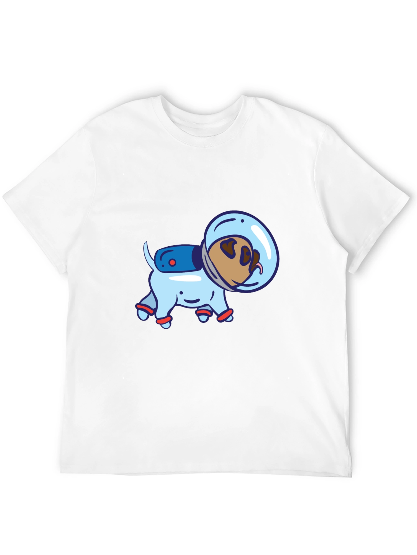 Dog Astronaut Graphic T-Shirt