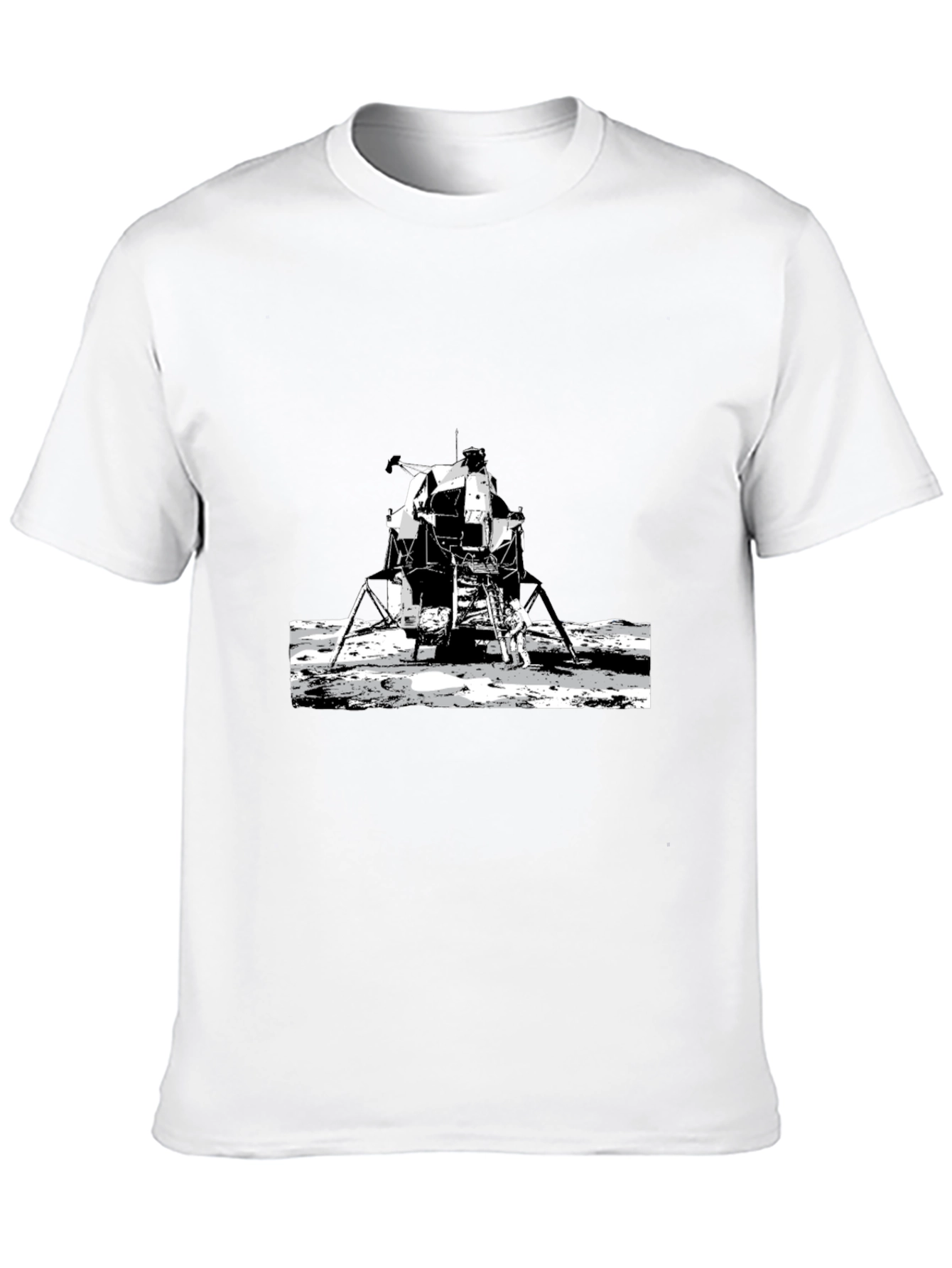 Lunar Landing T-Shirt - Apollo 11 Graphic Tee