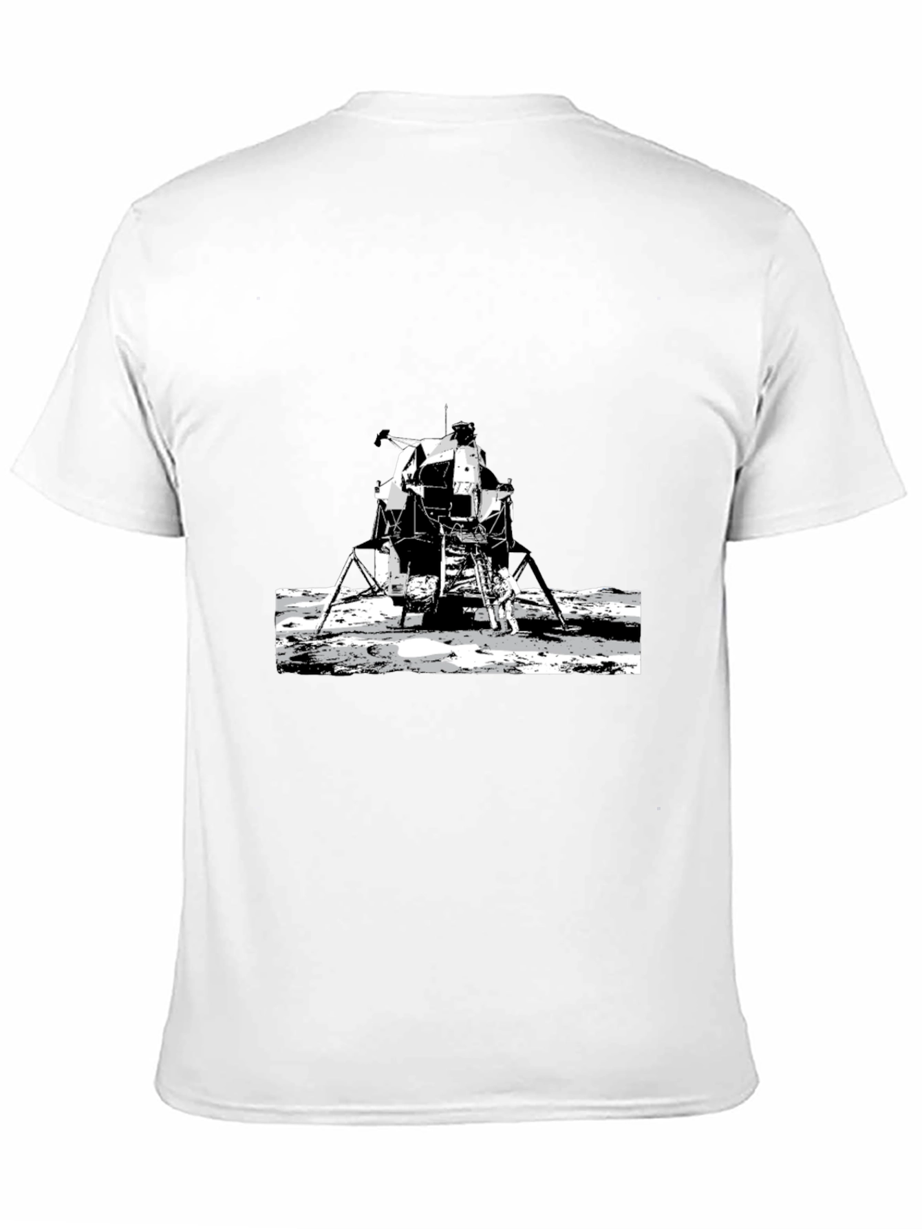 Lunar Landing T-Shirt - Apollo 11 Graphic Tee