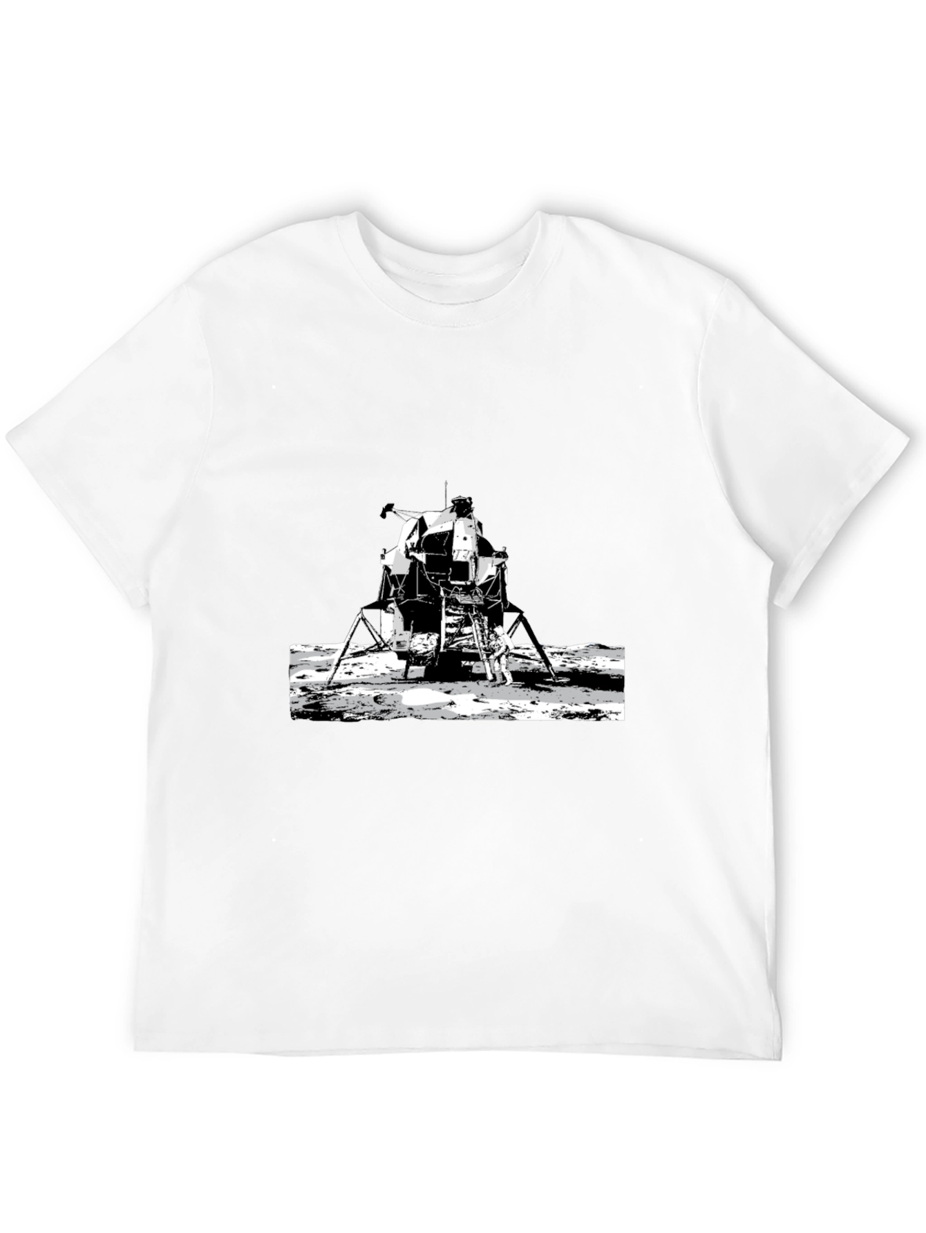 Lunar Landing T-Shirt - Apollo 11 Graphic Tee