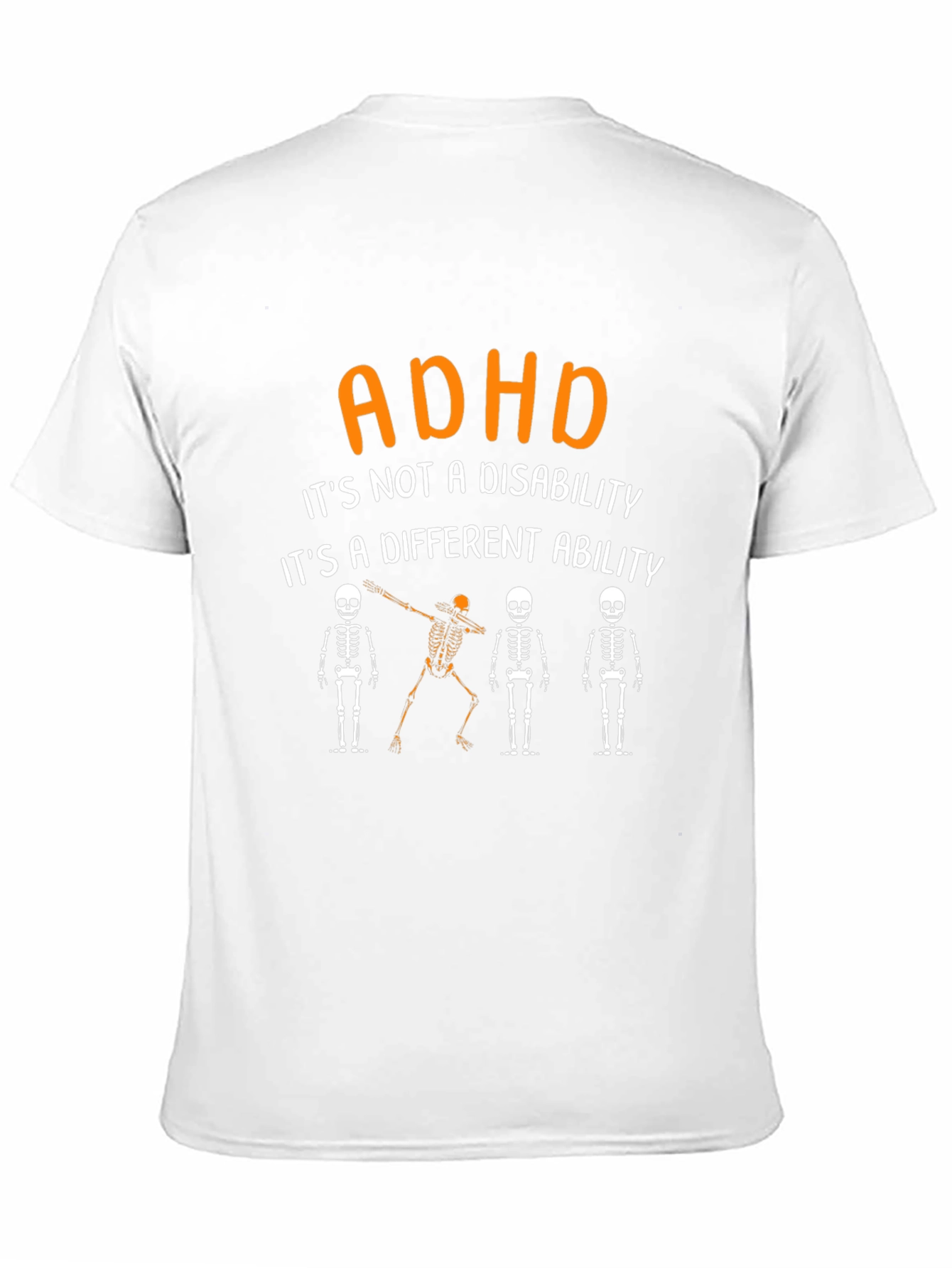 ADHD Different Ability Skeleton T-Shirt