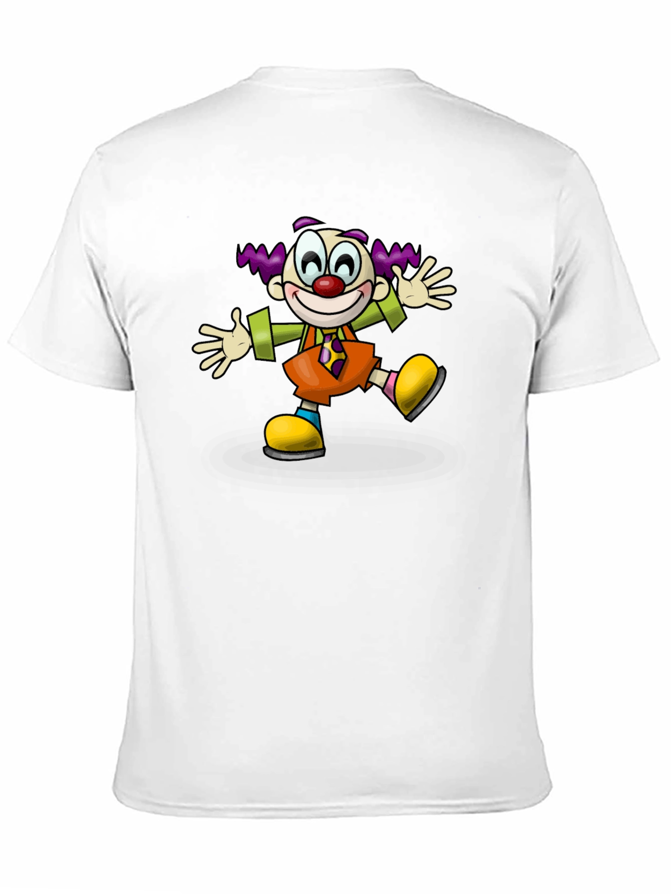 Clown Graphic T-Shirt - Black Cotton Tee