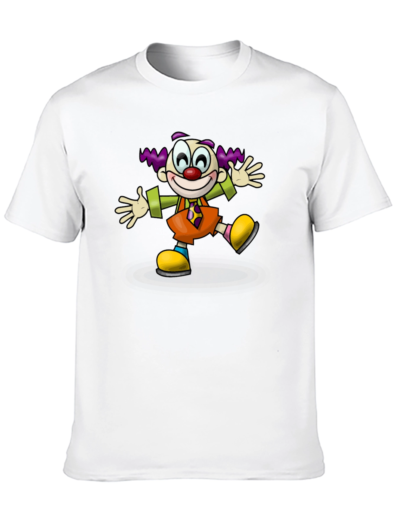 Clown Graphic T-Shirt - Black Cotton Tee