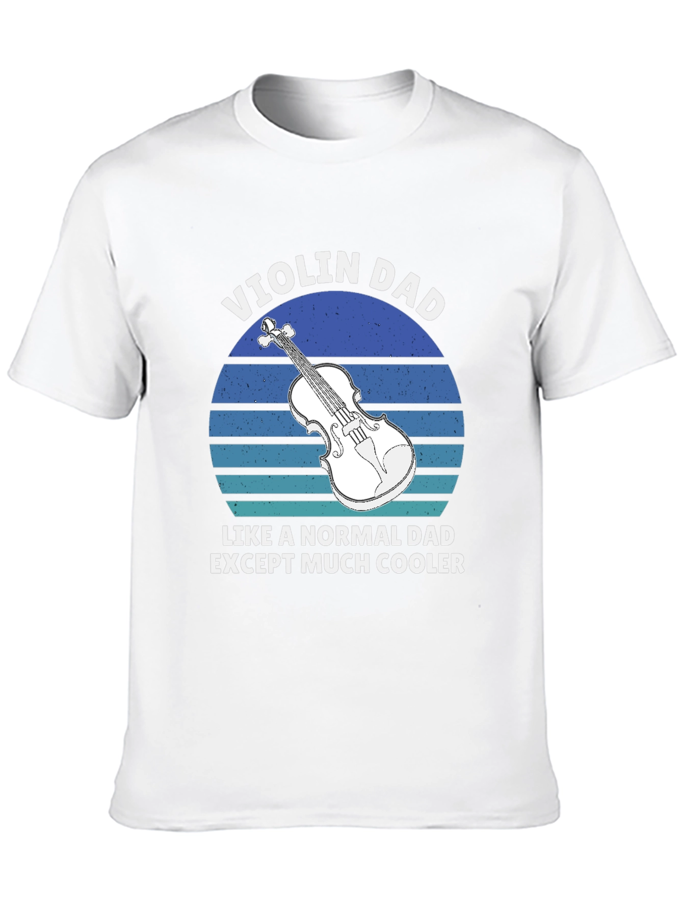 Violin Dad T-Shirt - Cool Musician Father Tee
