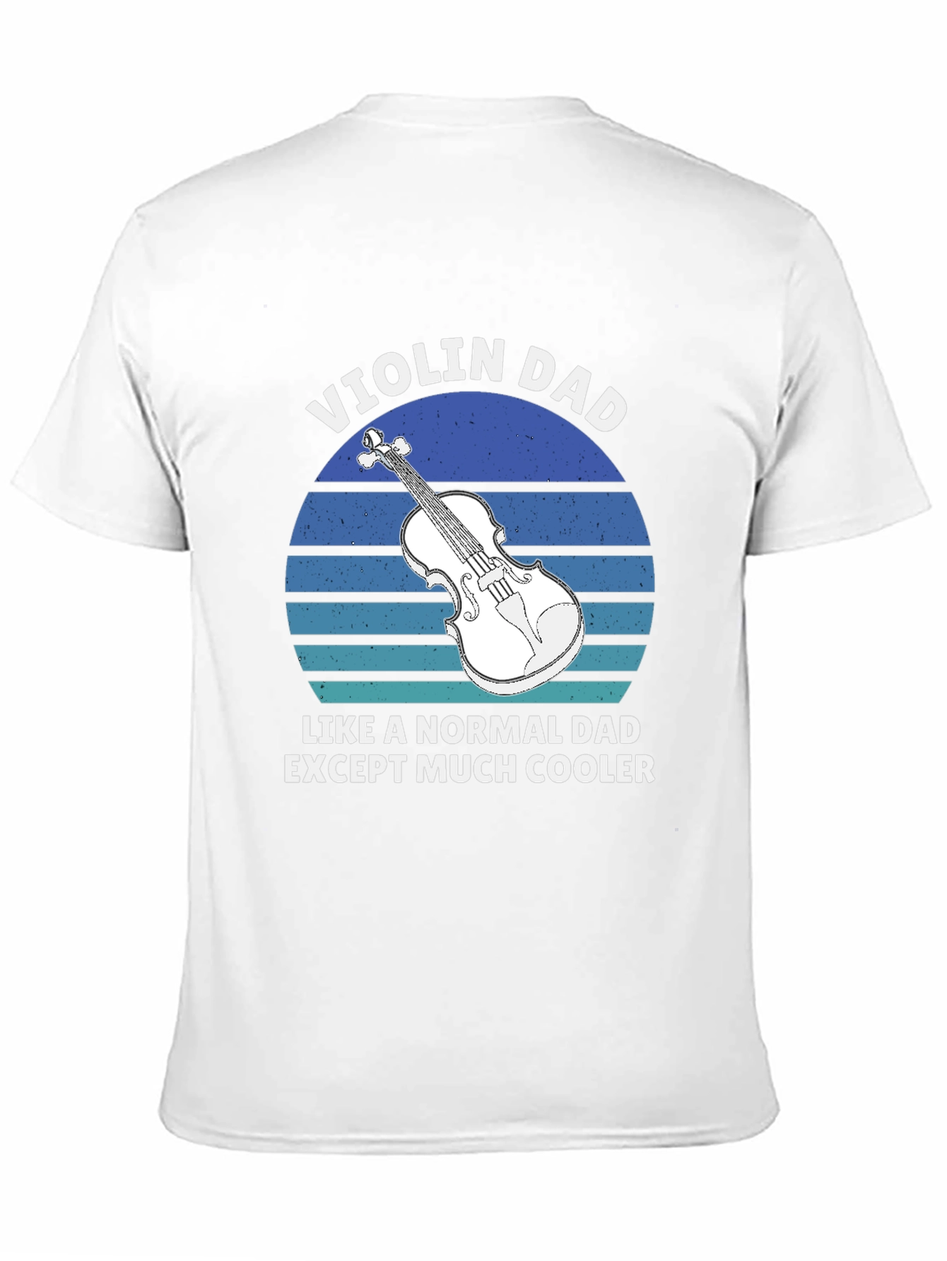 Violin Dad T-Shirt - Cool Musician Father Tee