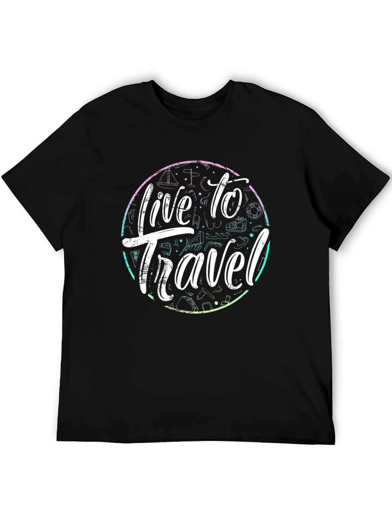 Live to Travel Graphic Tee - Adventure Ready!