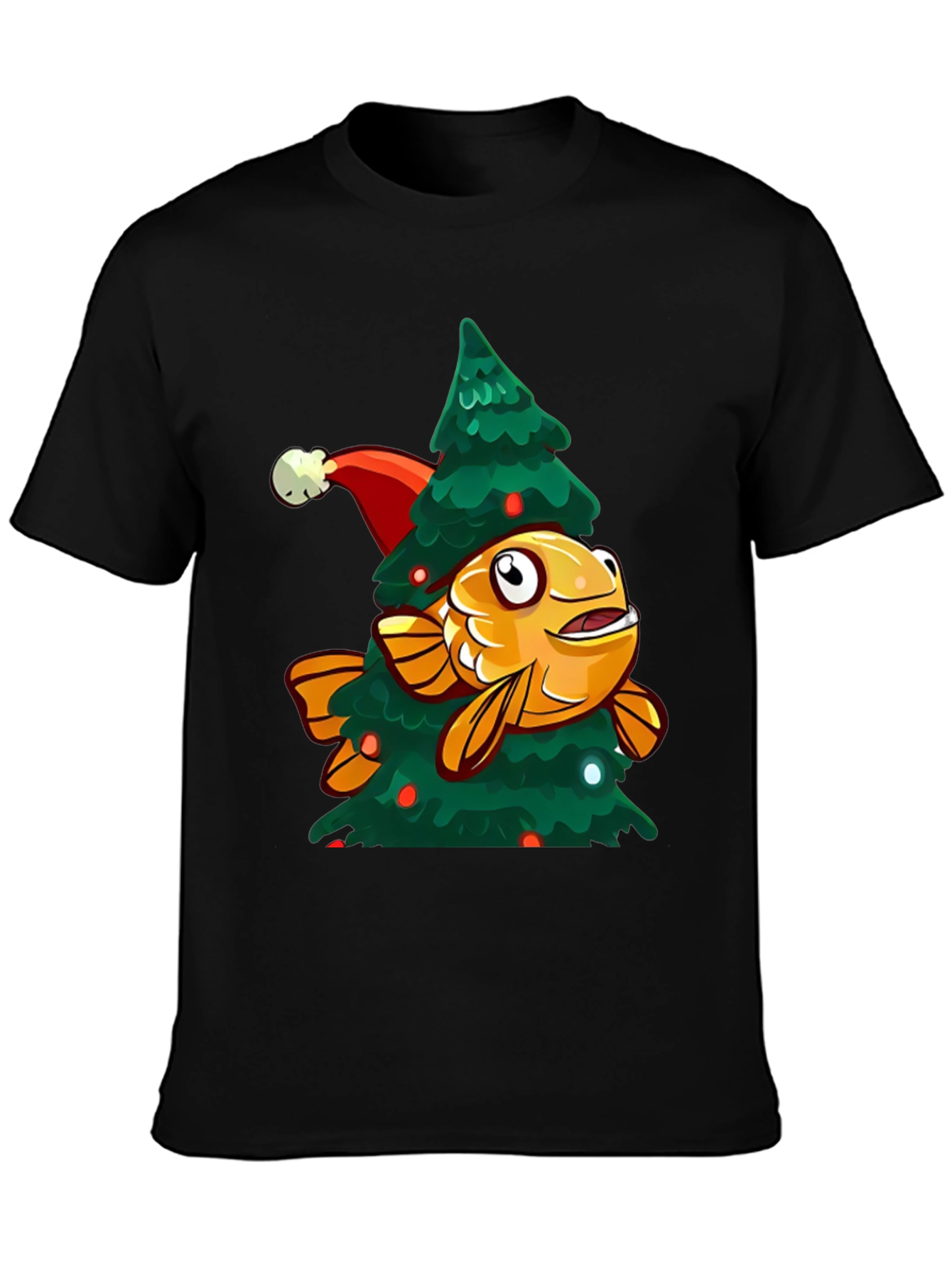 Festive Fish Christmas T-Shirt