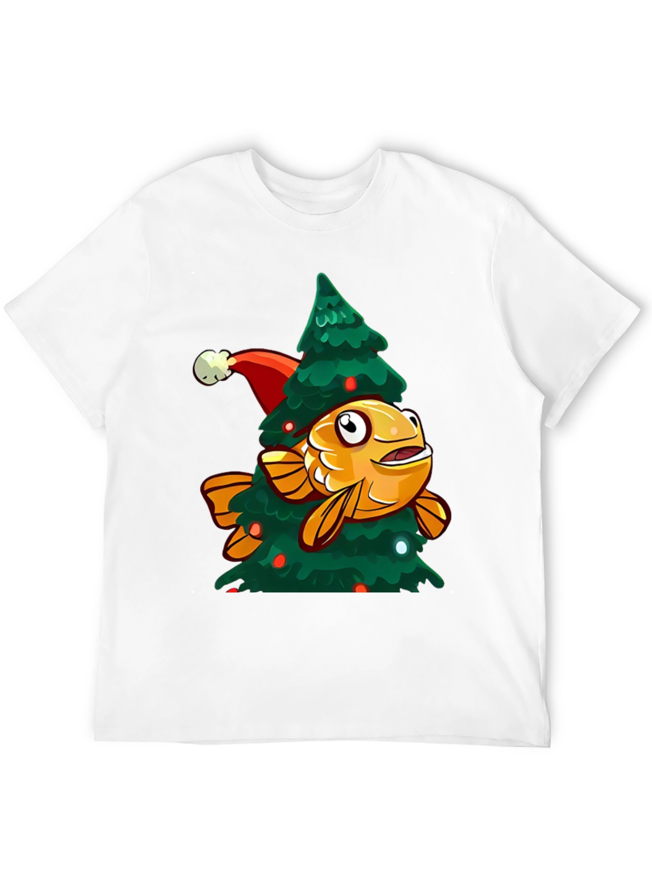 Festive Fish Christmas T-Shirt
