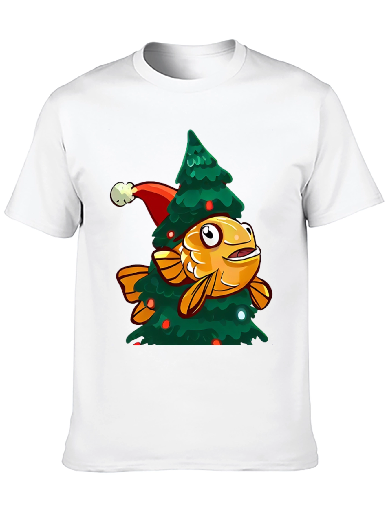 Festive Fish Christmas T-Shirt