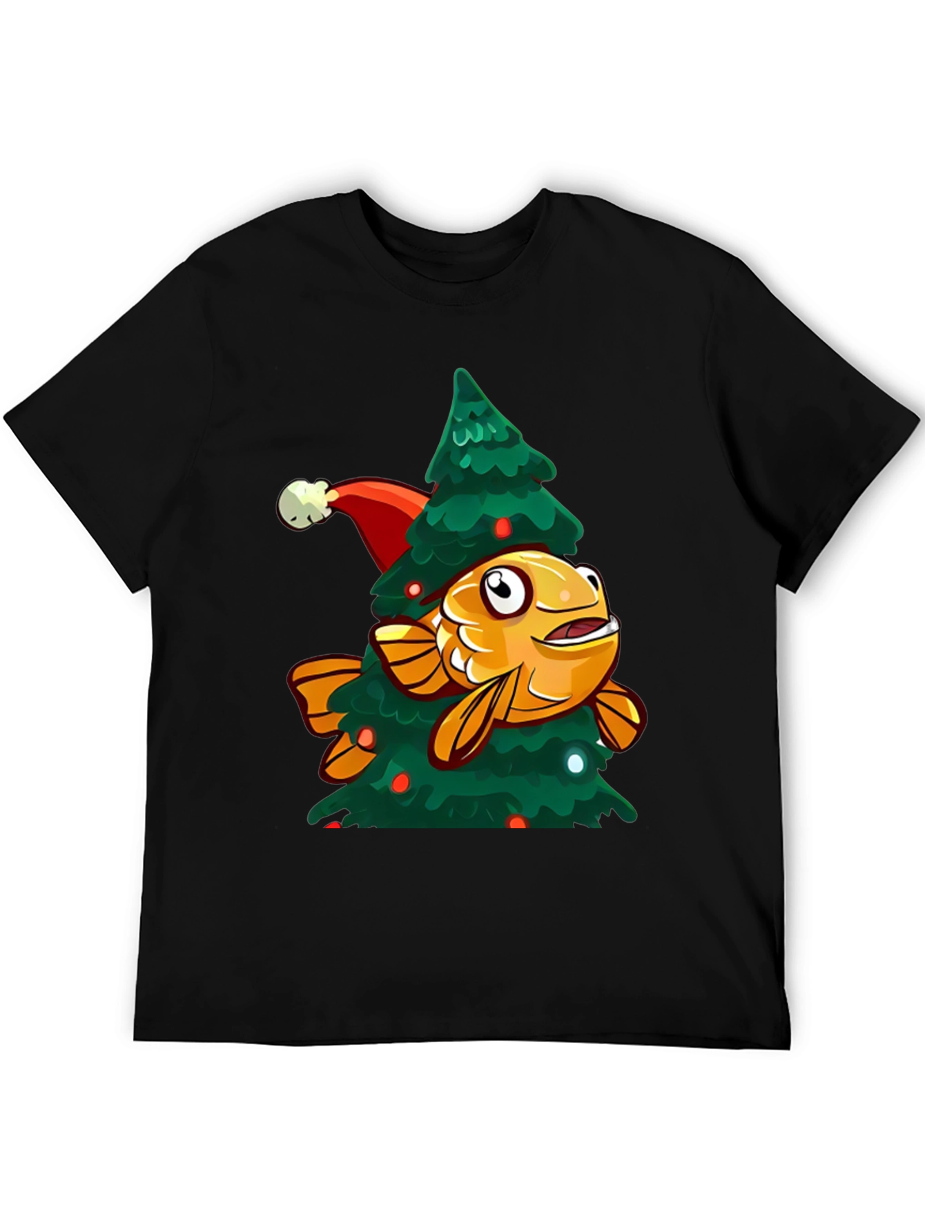 Festive Fish Christmas T-Shirt