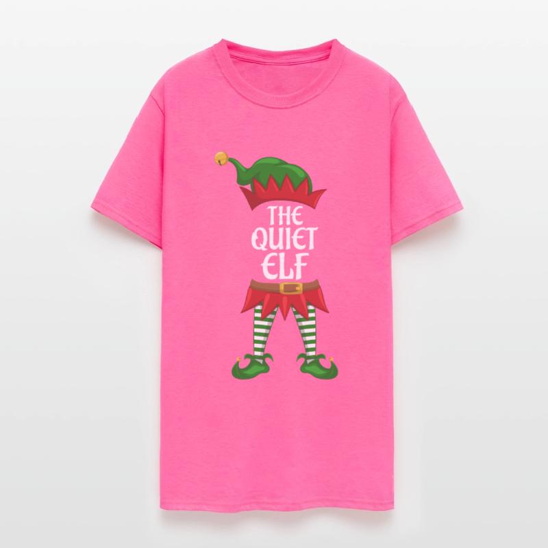 Quiet Elf Family Matching Group Christmas Party