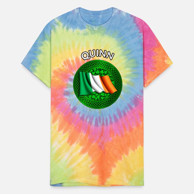 Quinn Shamrock & Irish Flag