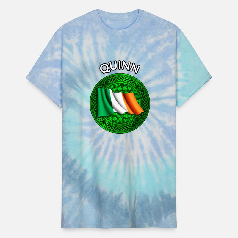 Quinn Shamrock & Irish Flag