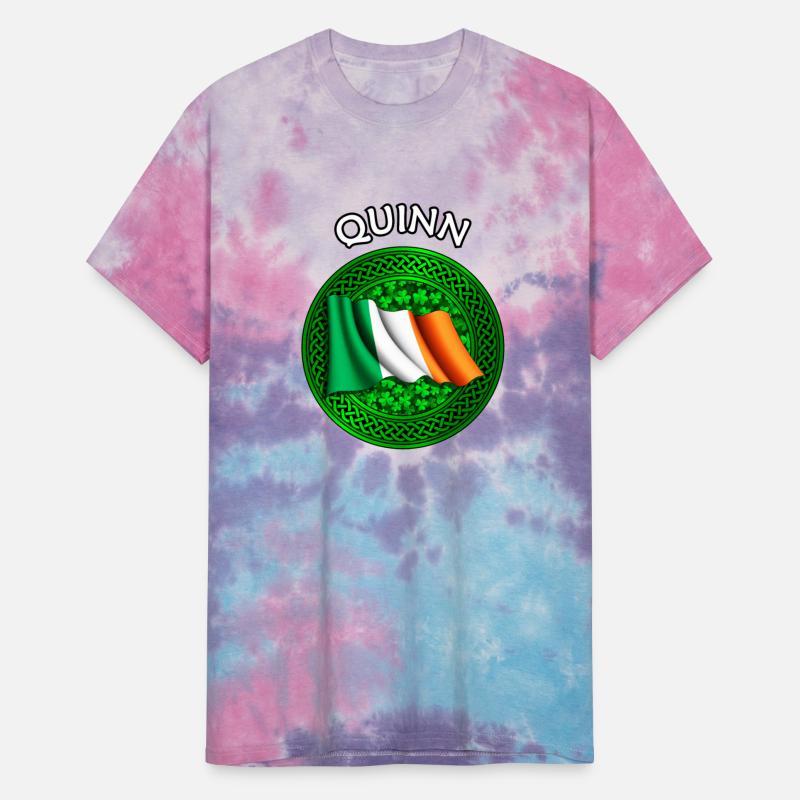 Quinn Shamrock & Irish Flag