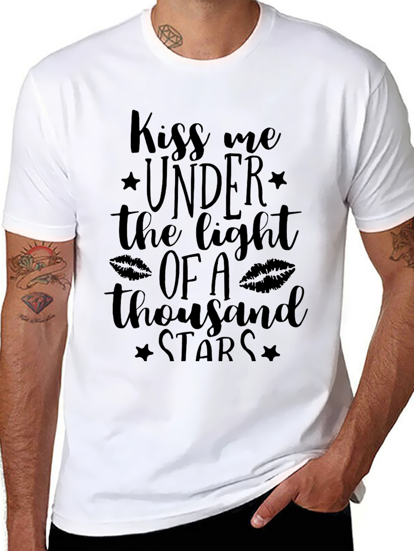 Kiss Me Under the Stars Graphic Tee