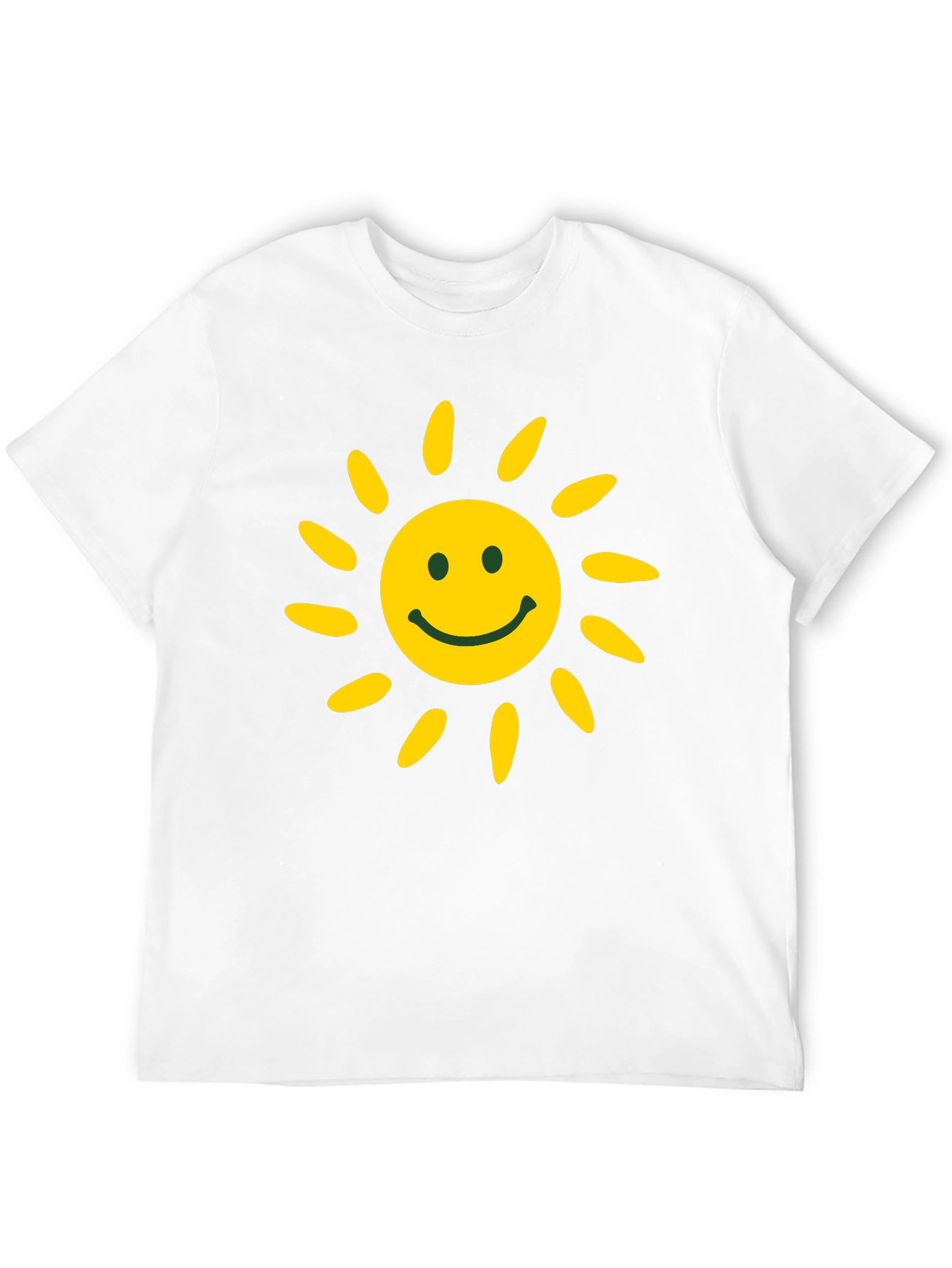 Sunny Smiley Face Graphic T-Shirt